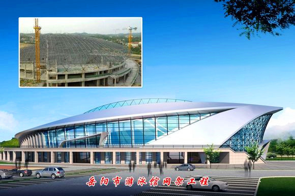 林芝游泳池网架